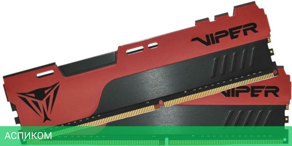 Оперативная память Patriot Viper Elite II 2x4GB PC4-21300 (PVE248G266C6K)