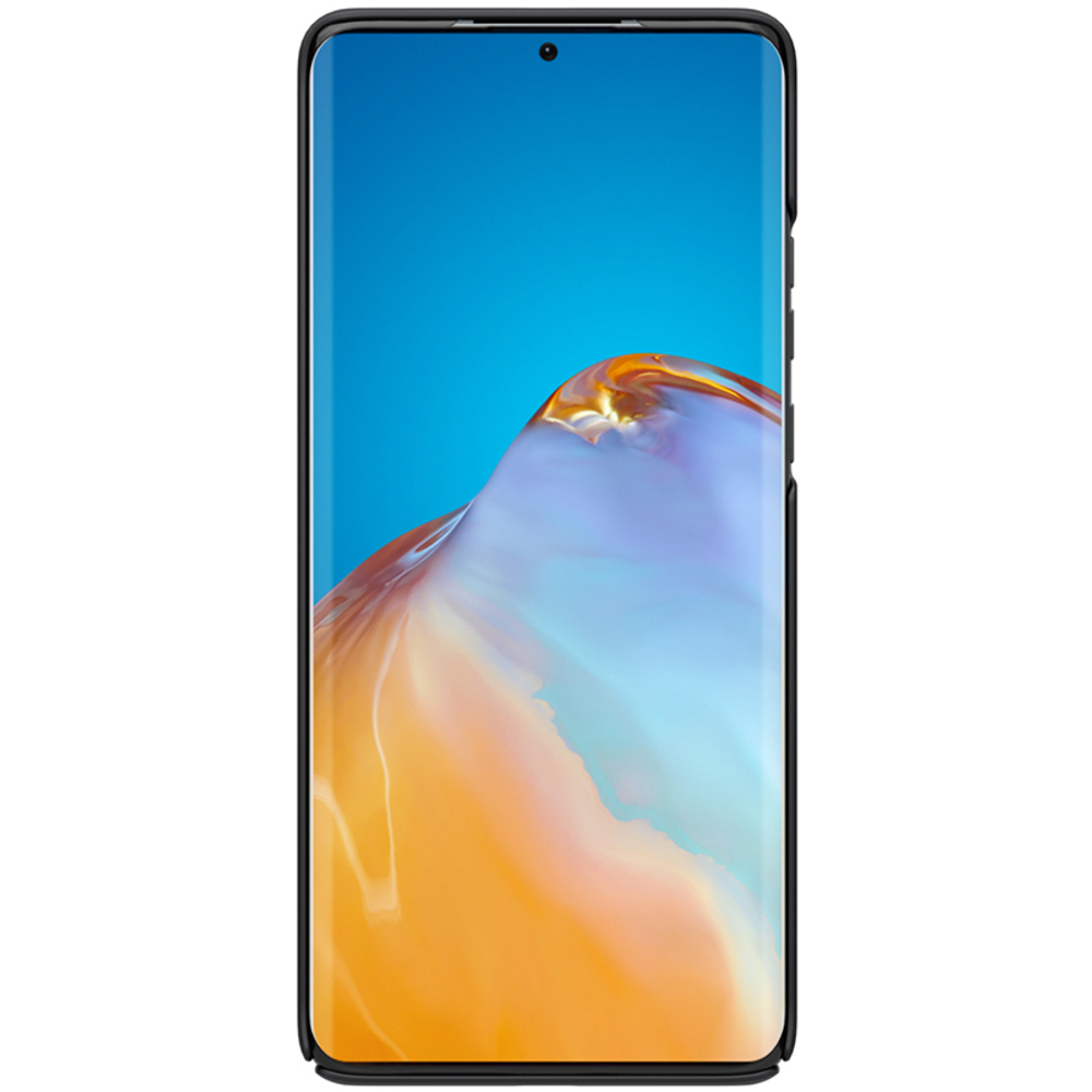 Тонкий жесткий чехол от Nillkin для смартфон Huawei P50 Pro, серия Super Frosted Shield