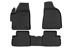 Коврики в салон для DAEWOO Matiz (II, IIr, III), 2005-2016, 4 шт. (Повышенная устойчивость, повышенная износосто FORMAT.11.04.210K