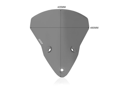 WRS Ветровое стекло Touring Ducati Supersport 950 / 939 сильно затемненное