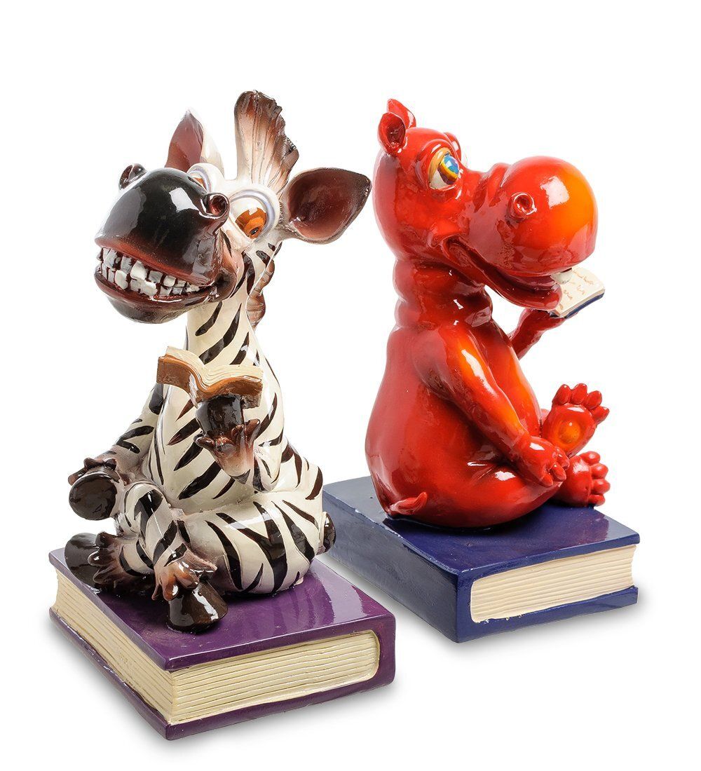 SK Gifts SK-75 Держатели для книг «Бегемотик с Зеброй»