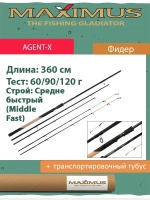 Фидерное удилище для рыбалки Maximus AGENT-X