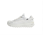Кроссовки Moncler Trailgrip GTX белые — женская мембранная обувь Gore-Tex, вибрам-подошва