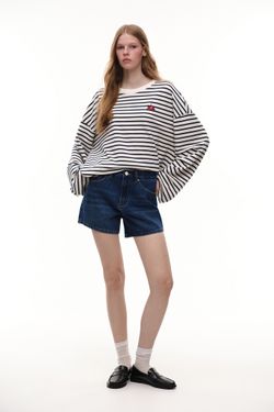 Шорты мини (Make Boys Cry), синие