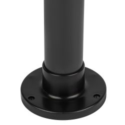 Садово-парковый светильник ЭРА НТУ 01-75-002 Аква 1303 напольный черный IP54 Е27 max75Вт h850mm | Садово-парковые светильники