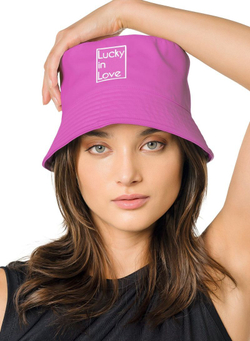 Теннисная кепка Lucky in Love Core Lucky Bucket Hat - Pink