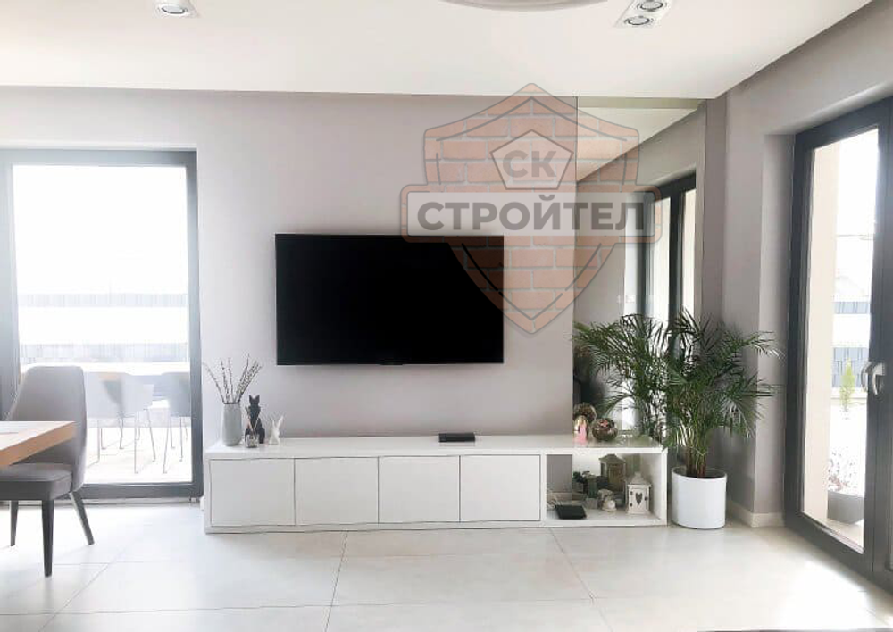 Строительство дома из газобетона под ключ 128 кв.м.