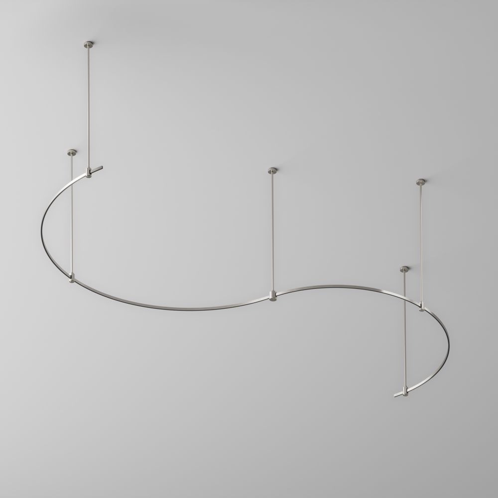 Шинопровод магнитный накладной/подвесной Maytoni Flarity TRX154-2SR-D1500-PT