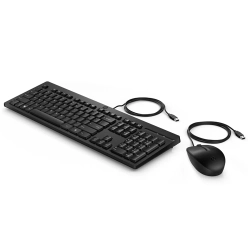 Keyboard and Mouse HP 225 Wired (black)