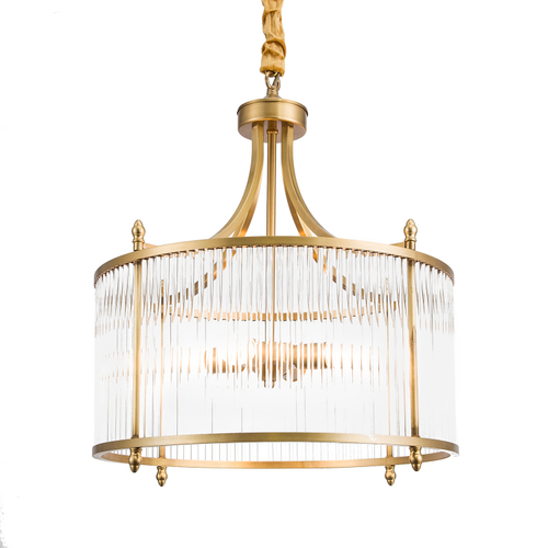 Люстра XD002-4 brass