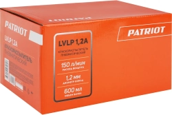 Пневмокраскораспылитель PATRIOT LVLP 1,2A, 1. Кондиция