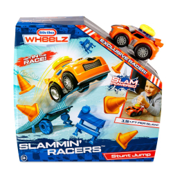 Little Tikes - Slammin' Racers Набор каскадеров + машинка Гоночная 646973