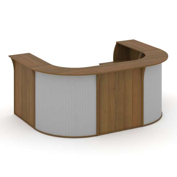 Riva Ресепшен набор вариант №4 А.РН-4 Орех Гварнери 2844*1894*1150