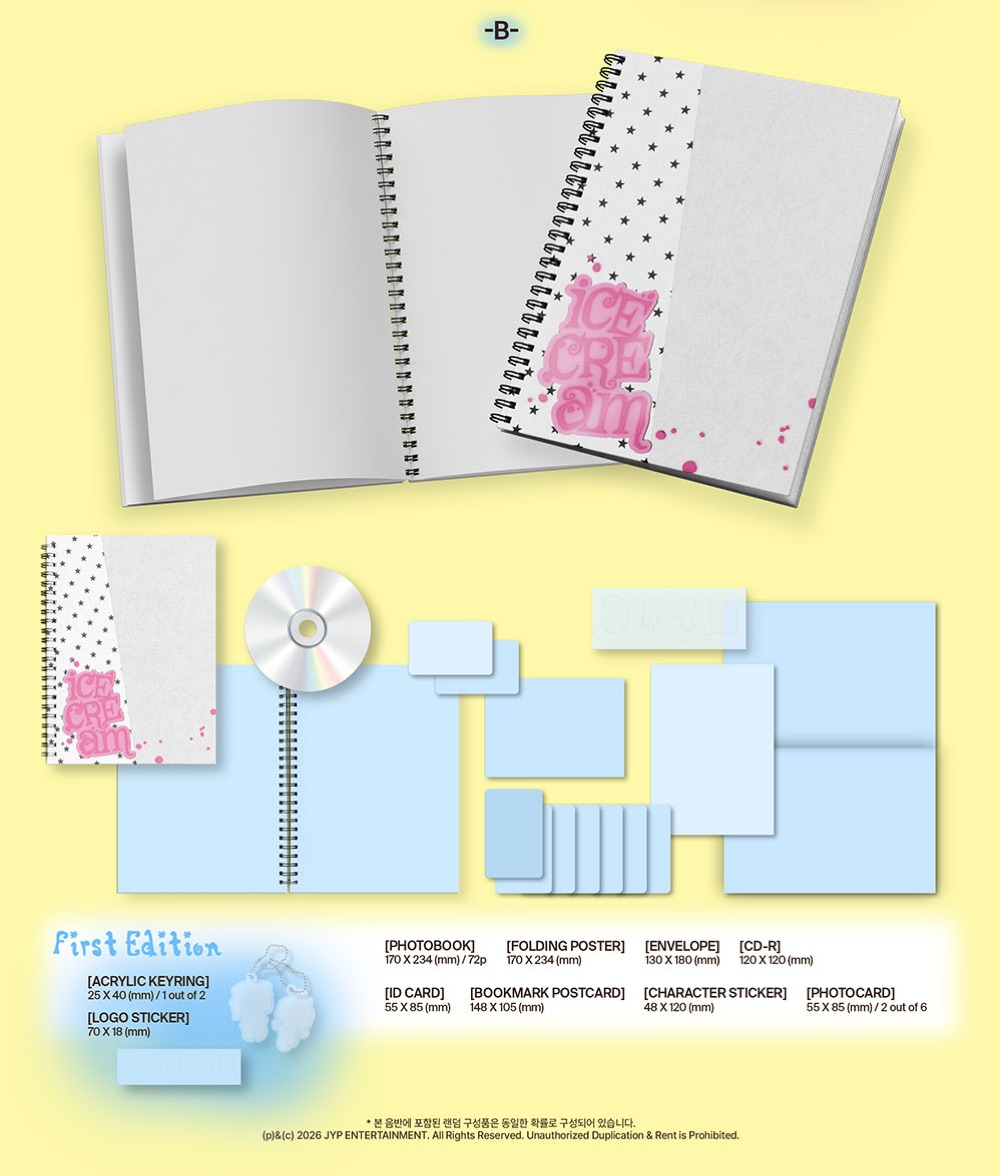 Альбом YUNA - Ice Cream (Photobook Ver.) (подарок от APPLE MUSIC)