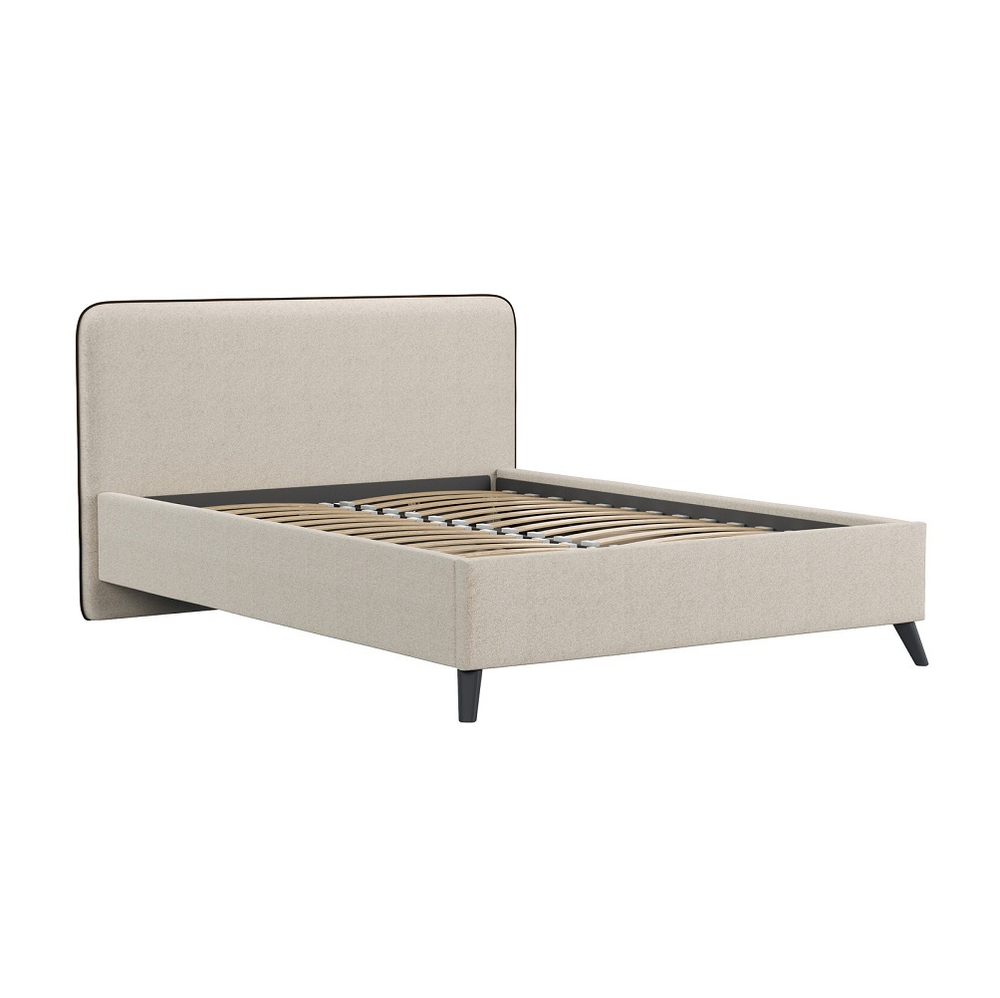 Кровать Мия 140 бежевая