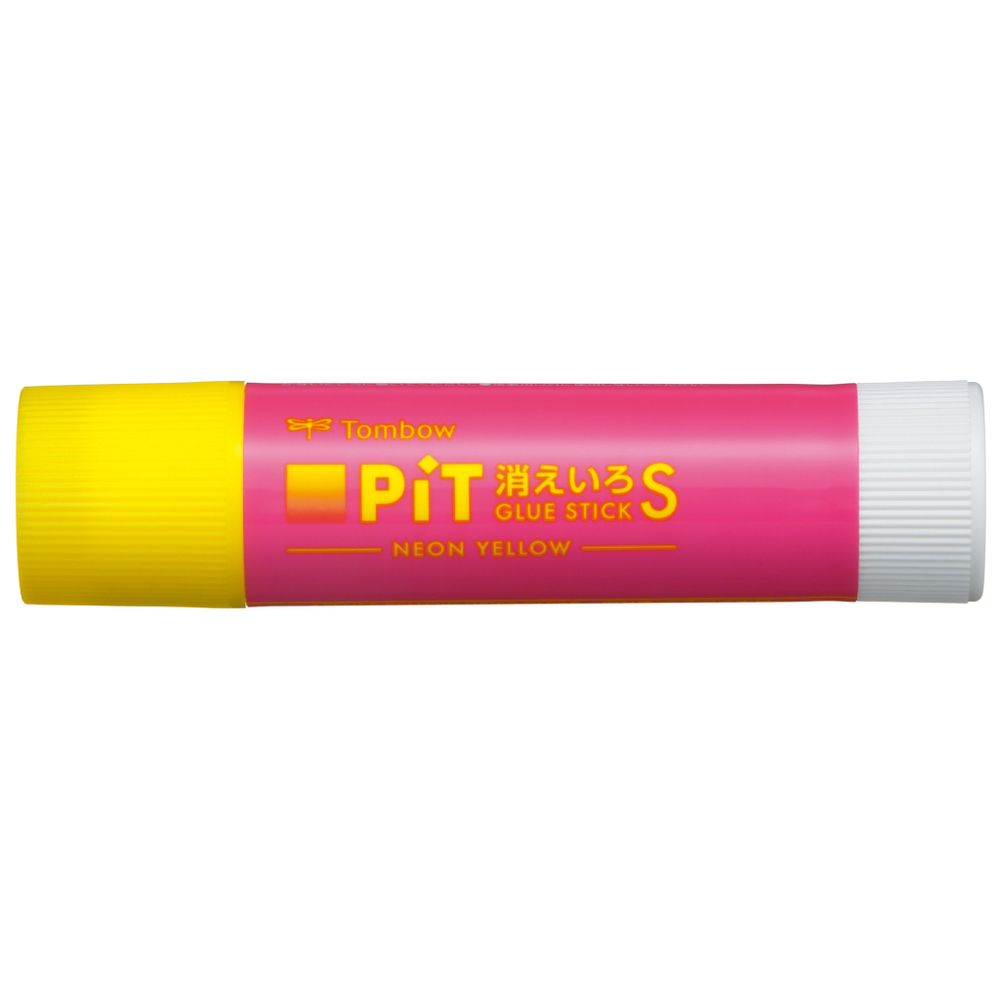 Клей-карандаш Tombow PiT KIEIRO S Neon Yellow Pink