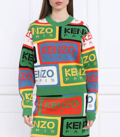 свитер Kenzo - разноцветная(FD52PU3673CD)