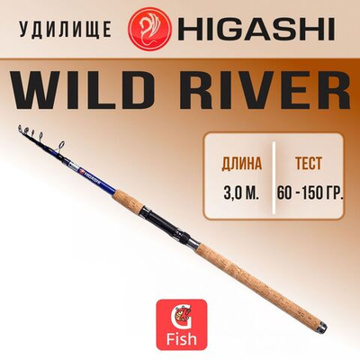 Удилище телескопическое Wild River 390