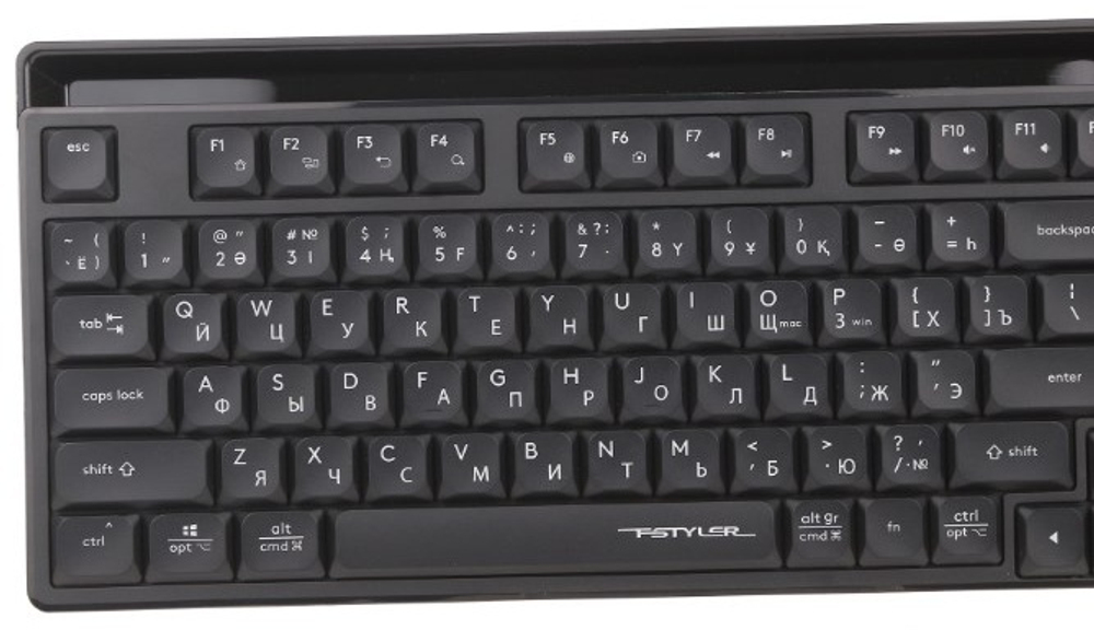 Клавиатура A4Tech Fstyler FX70 BLACK черный