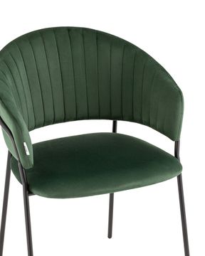 Стул Baro велюр зелёный