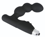 Стимулятор простаты с вибрацией Rebel Bead-shaped Prostate Stimulator (Цвет: черный)