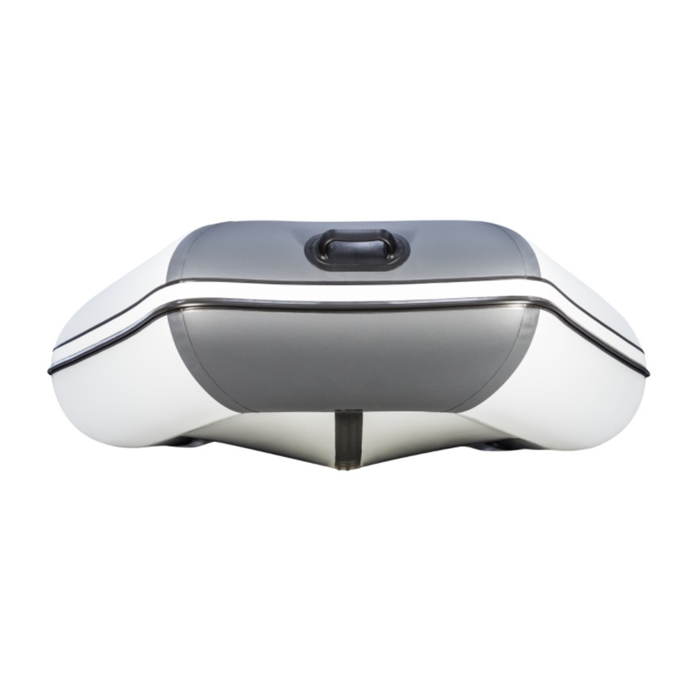 Лодка ПВХ АКВА 2800 Слань-книжка киль Светло-серый/графит