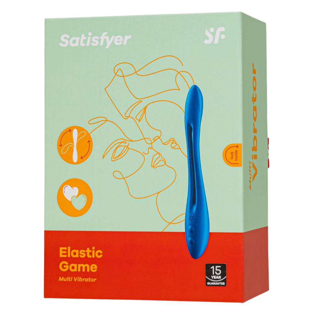 Гибкий многофункциональный вибратор для пар Satisfyer Elastic Game