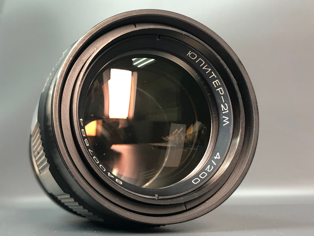 Meopta Meopar 4,5/210 ворсинки внутри линз