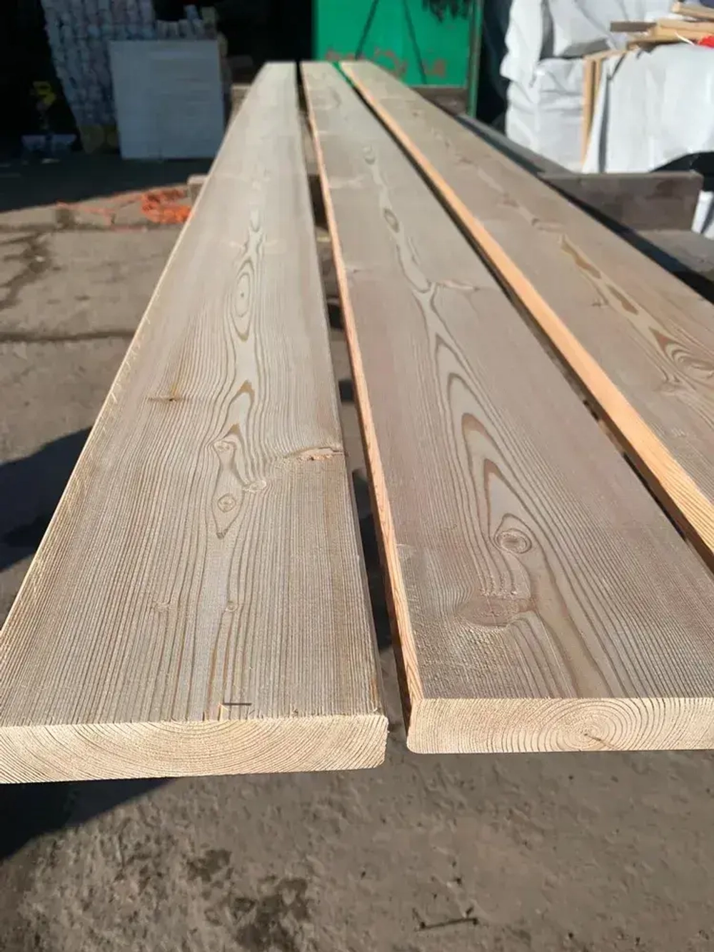 Палубная доска Лиственница 28х140х2000, сорт АВ / 2 штуки