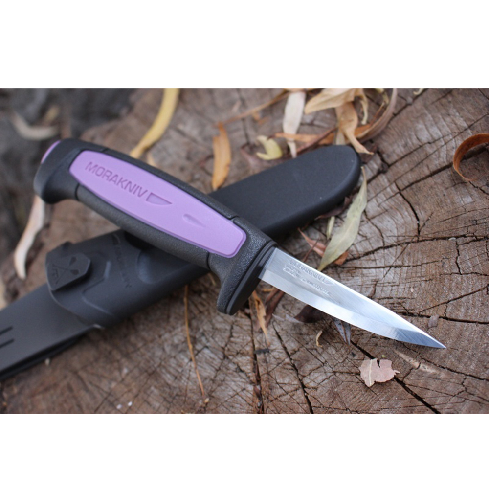 Нож Morakniv Precision, нержавеющая сталь, резиновая ручка