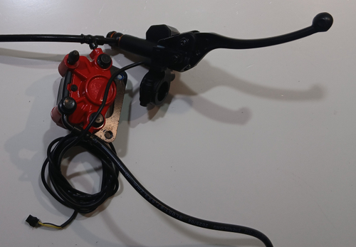 Гидравлический тормоз задний в сборе Электровелосипед KUGOO V3 MAX