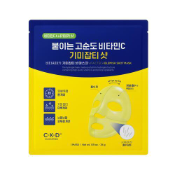 [CKD] Vita C teca blemish shot mask - Маска для лица выравнивающая тон с витамином С, 34 г