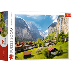 Puzzle "3000" - Lauterbrunnen, Switzerland