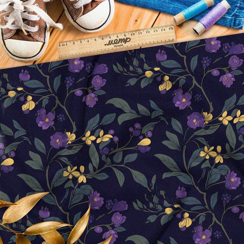 Ткань премиум таффета чудесный вечер