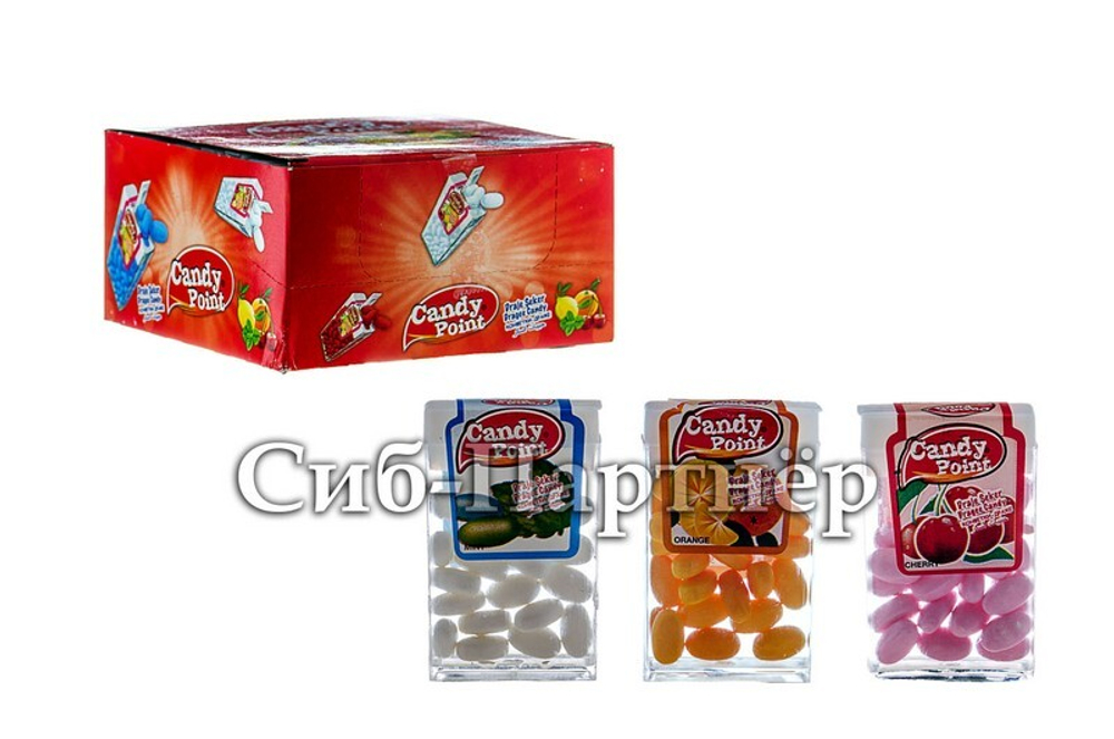 Драже "Candy Point" сахарное (12гр*24шт*12бл)