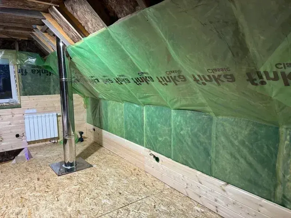 Пленка пароизоляционная Finka Classic 100 м.кв. пароизоляция для потолка, кровли, стен и пола