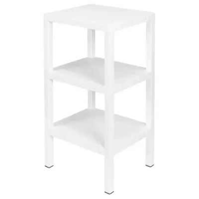 Этажерка прямоугольная nature 384х725 мм (белый) (комплект 3 шт)