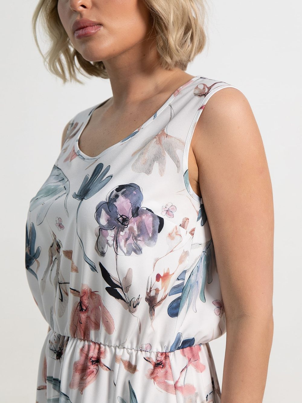 Платье Поцелуй солнца (белое) П15355-19М LT Collection