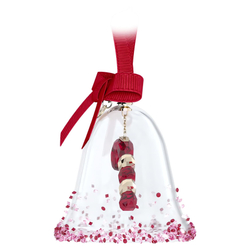 HOLIDAY CHEERS DULCIS:BELL ORNAMENT RED