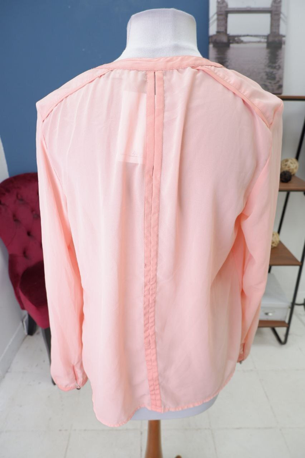 Блузка Vila  персиковая 48 размер