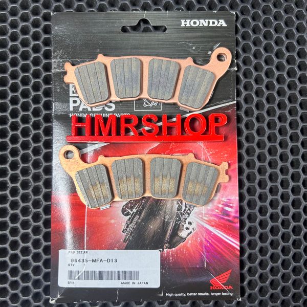 Honda Колодки тормозные задние CBF 1000 06435-MFA-D13 аналог 06435-MFA-D11 06435-MFA-D12