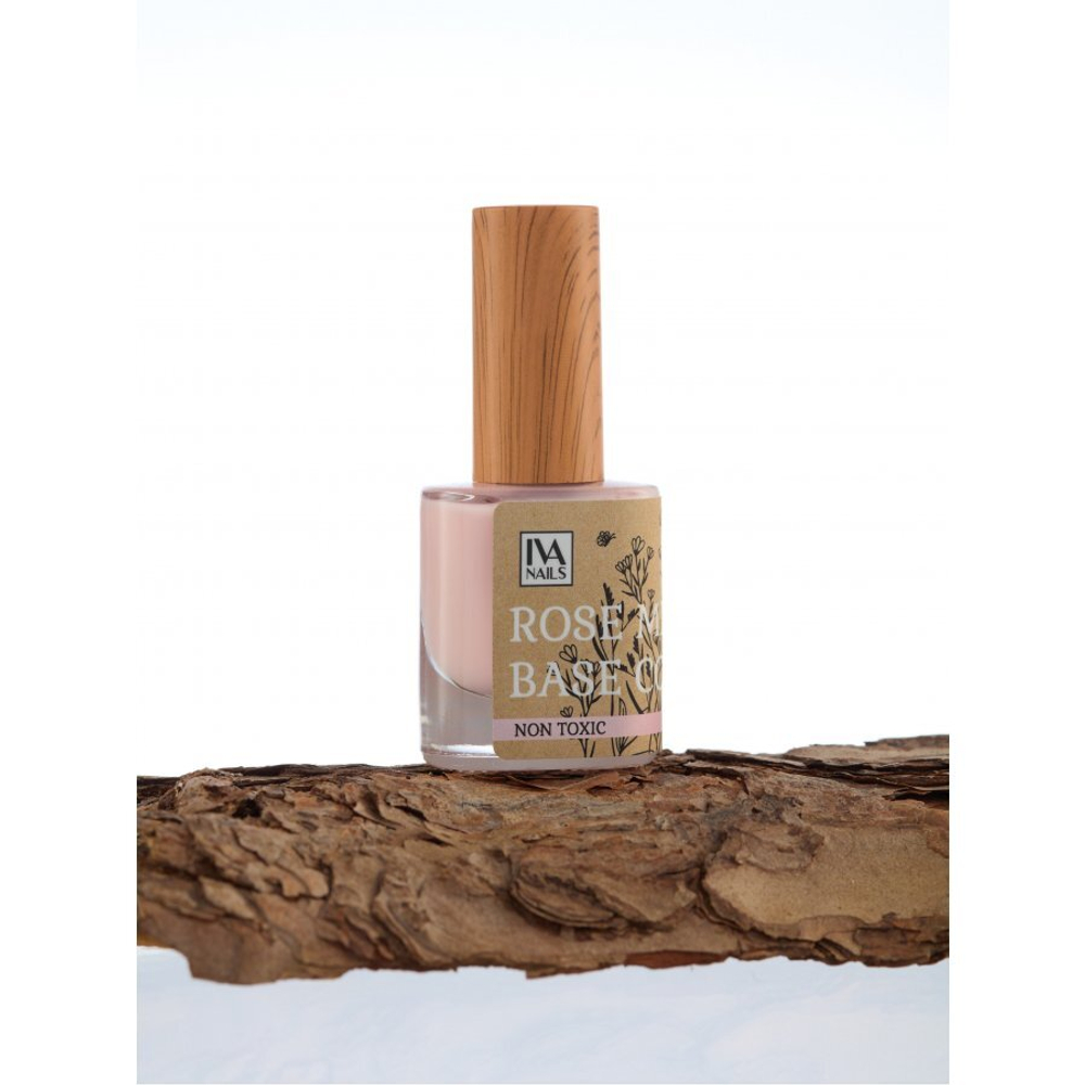 IVA ROSE MILT BASE COAT (Камуфлирующая база - розовая) (10ml)