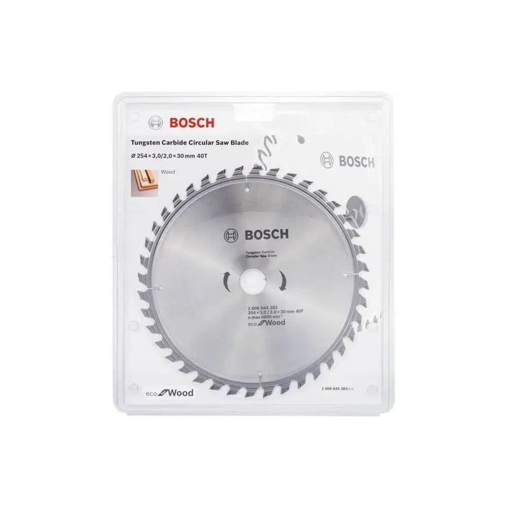 Пильный диск Eco for wood 254x30x2,0 мм BOSCH 2608644384