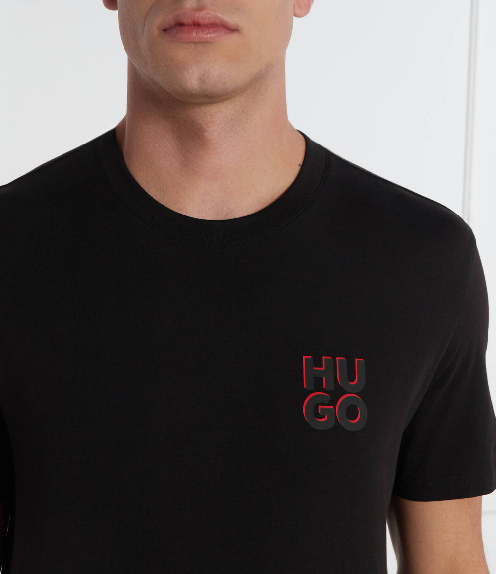 Футболка 2шт. HUGO - черный(50492550)