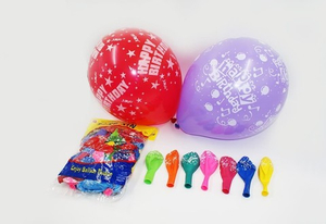 Шары праздничные "С Днём Рождения" Микс