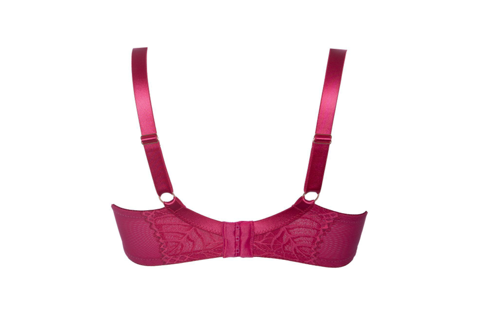 Ярко-розовый бюстгальтер Beverly с мягкой чашкой на косточке (Размер: 75E) (Цвет: ярко-розовый)