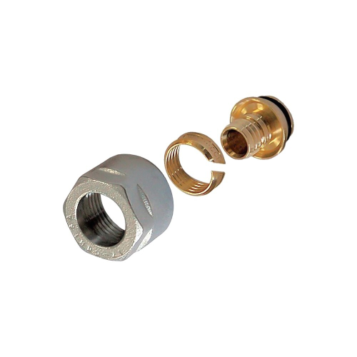 Переходник Giacomini МП латунь Дн 16х2,2х3/4quot; с евроконусом R179E