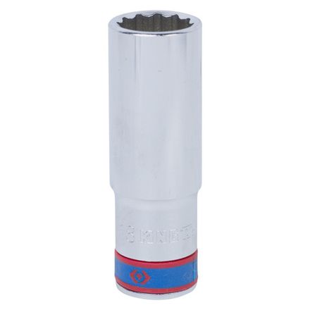 Цена на KING TONY (323018M) Головка торцевая глубокая двенадцатигранная 3/8", 18 мм