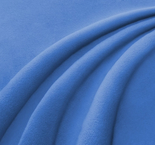 VELUTA LUX 46 мебельная ткань велюр синий 1,4м