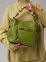 Кожаная сумка Azaro 30785 зеленый бамбук